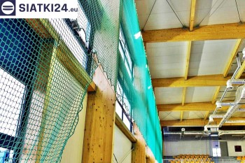 Siatki Brzeszcze - Duża wytrzymałość siatek na hali sportowej dla terenów Brzeszcze